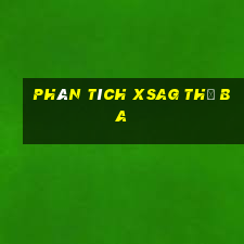 Phân tích XSAG thứ Ba