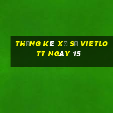 Thống kê Xổ Số vietlott ngày 15