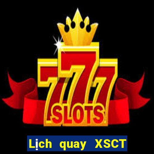 Lịch quay XSCT ngày 8