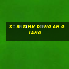 xổ số bình dương an giang