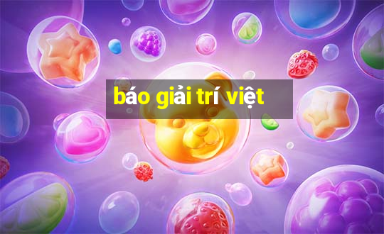 báo giải trí việt