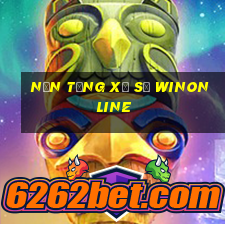 Nền tảng xổ số winonline