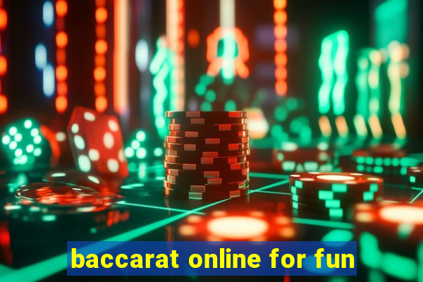 baccarat online for fun