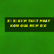 xổ số kiến thiết ngày hôm qua miền bắc