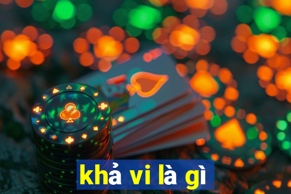 khả vi là gì