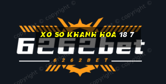 xo so khanh hoa 18 7