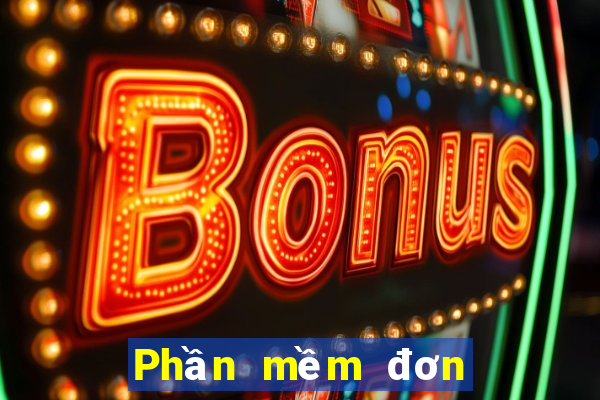 Phần mềm đơn kích thước xổ số