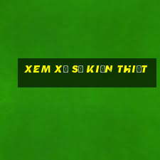 xem xổ số kiến thiết