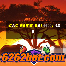 Các Game bàiđể đổi 188