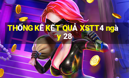 THỐNG KÊ KẾT QUẢ XSTT4 ngày 28