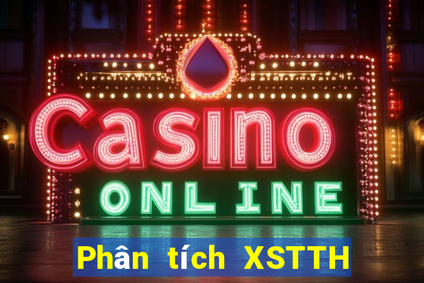 Phân tích XSTTH ngày 7