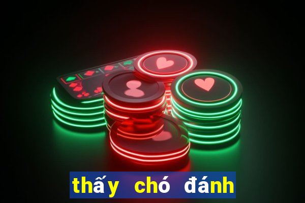 thấy chó đánh con gì