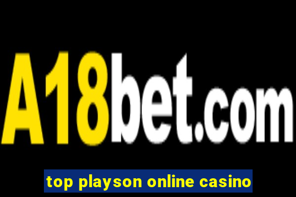 top playson online casino