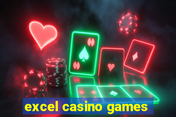 excel casino games