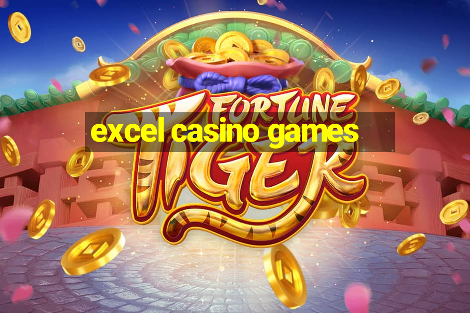 excel casino games