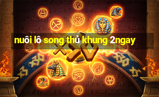 nuôi lô song thủ khung 2ngay