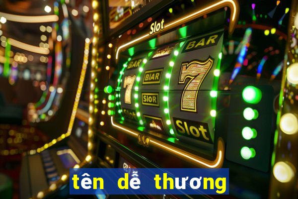 tên dễ thương cho game