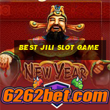 best jili slot game