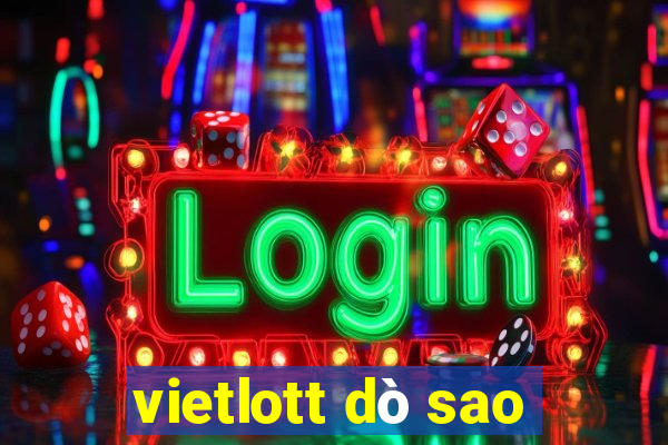 vietlott dò sao