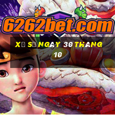 xổ số ngày 30 tháng 10