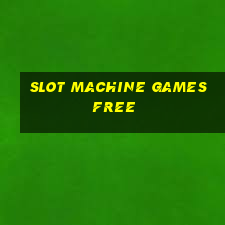 slot machine games free