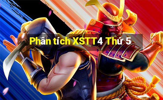 Phân tích XSTT4 Thứ 5