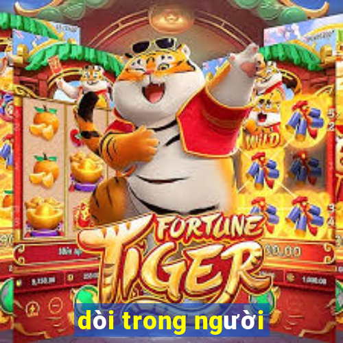 dòi trong người