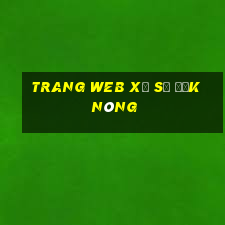 Trang web xổ số Đắk Nông