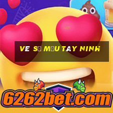 vé số mẫu tây ninh