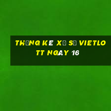 Thống kê Xổ Số vietlott ngày 16