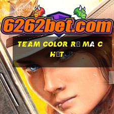 team color rẻ mà chất