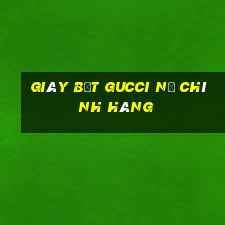 giày bệt gucci nữ chính hãng