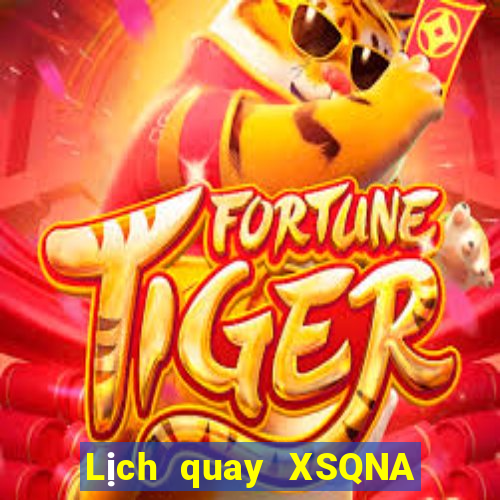 Lịch quay XSQNA ngày 18