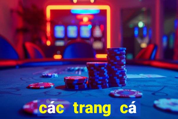 các trang cá cược bóng đá uy tín