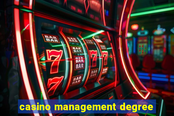 casino management degree