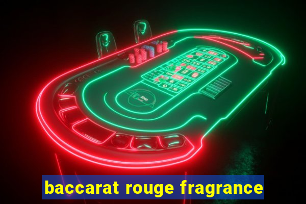 baccarat rouge fragrance