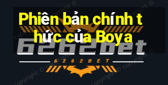 Phiên bản chính thức của Boya