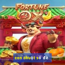 con chuột số đề