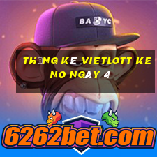 Thống kê vietlott KENO ngày 4