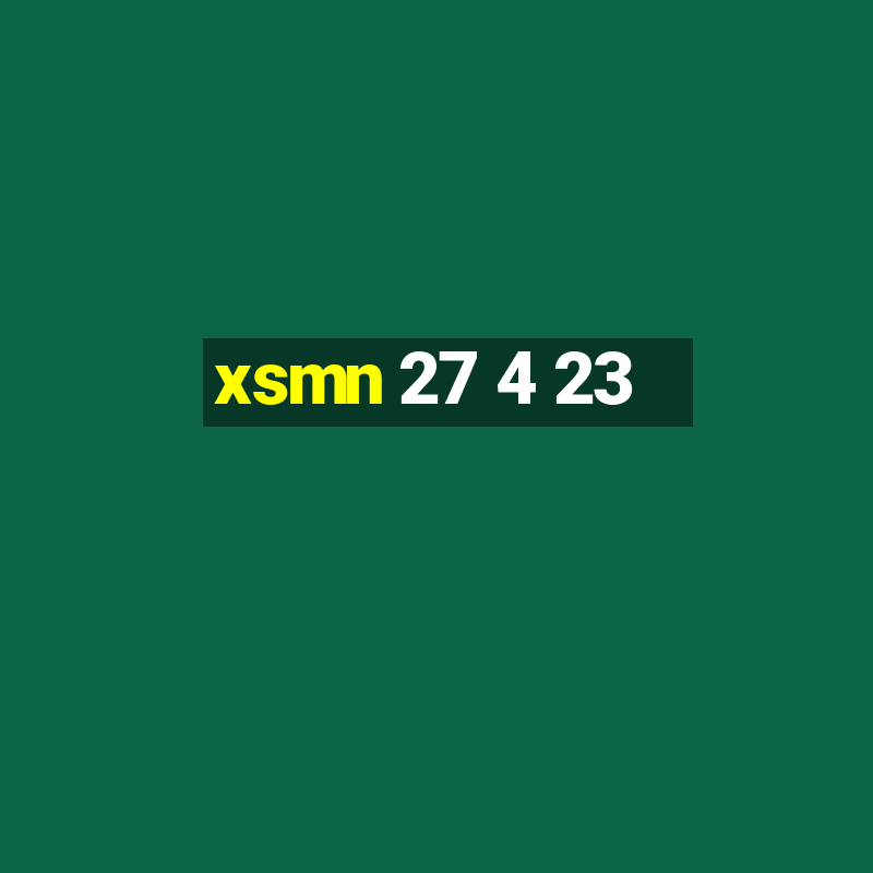 xsmn 27 4 23