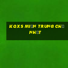 kqxs miền trung chủ nhật