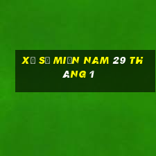 xổ số miền nam 29 tháng 1