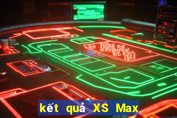 kết quả XS Max 4D ngày 17