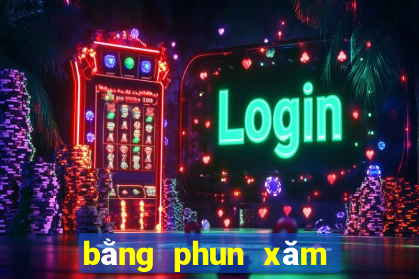 bằng phun xăm thẩm mỹ