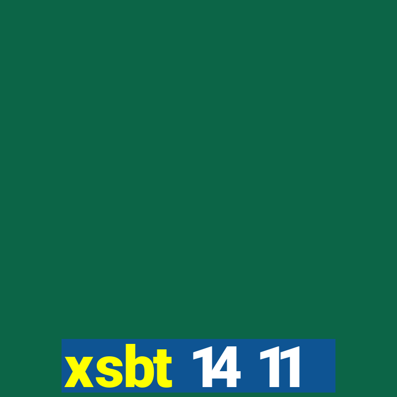 xsbt 14 11