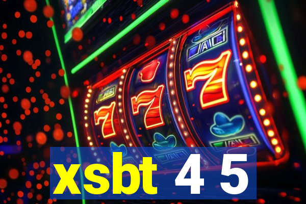 xsbt 4 5