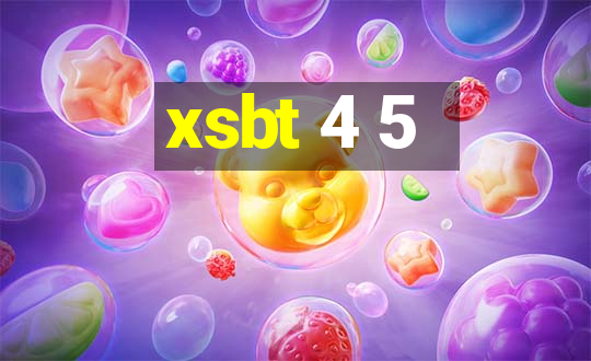 xsbt 4 5