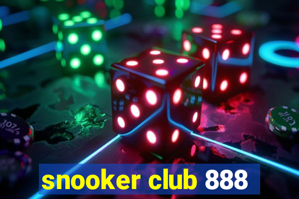 snooker club 888