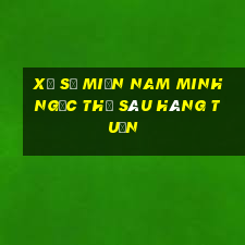 xổ số miền nam minh ngọc thứ sáu hàng tuần