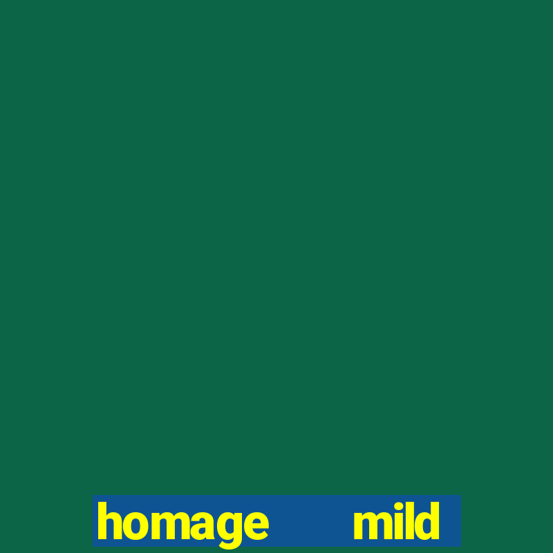 homage   mild high club